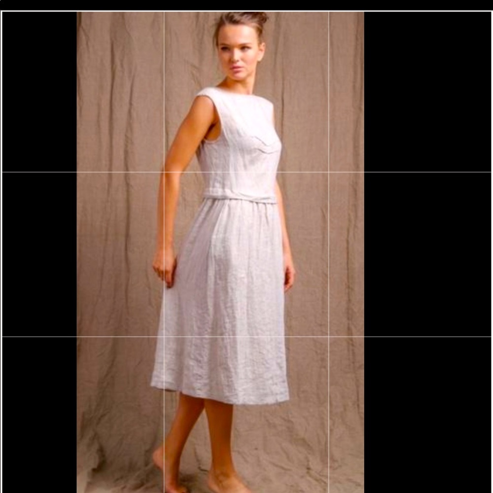 100% New Linen Dress